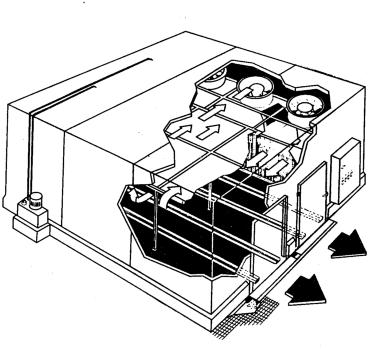 Fig. 42.2 Continuous air blast freezing system
