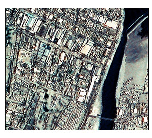 Fig. 9.4. Satellite view of a part of a city