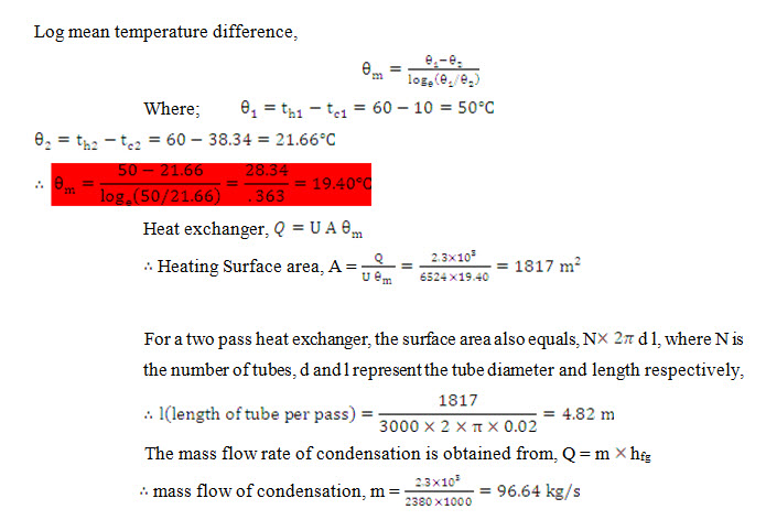H Mt Lesson 29 Effectiveness For Counter Flow Heat Exchanger And