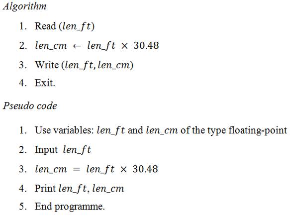 pseudocode algorithm examples